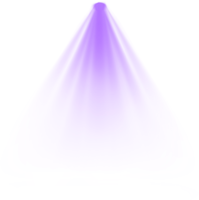 Purple stage light effect